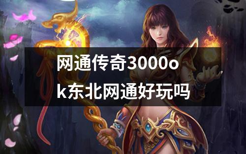 网通传奇3000ok东北网通好玩吗