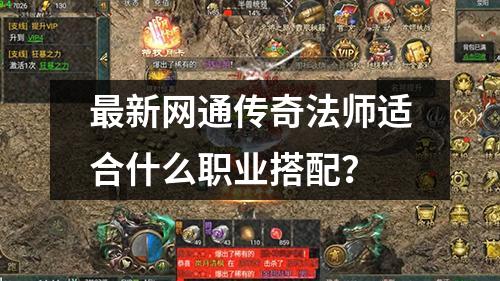 最新网通传奇法师适合什么职业搭配？